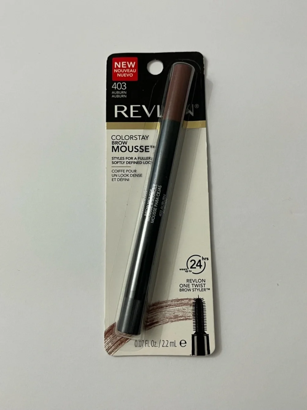 Revlon Makeup Bundle Gel Lip Color + Brow Mousse NEW